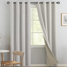 Nordic Blockout Eyelet Single Panel Curtain